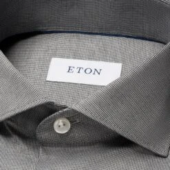 Mid Gray Filo Di Scozia Semi-Solid Slim Fit Shirt - ETON 8 Mid Gray Filo Di Scozia Semi-Solid Slim Fit Shirt - ETON -ETON Store 18117 a67bda7c08 original