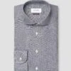 Navy Blue Houndstooth Cotton-Linen Contemporary Fit Shirt - ETON 2 Navy Blue Houndstooth Cotton-Linen Contemporary Fit Shirt - ETON -ETON Store 18297 8bcb94dc7d large jpg product 10001254529 tshov 1 original