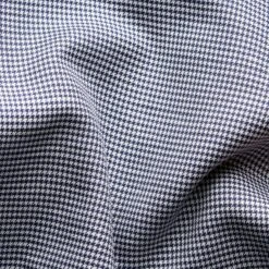 Navy Blue Houndstooth Cotton-Linen Contemporary Fit Shirt - ETON 9 Navy Blue Houndstooth Cotton-Linen Contemporary Fit Shirt - ETON -ETON Store 18297 a7c0ad9cc5 large jpg product 10001254529 tshde 1 original