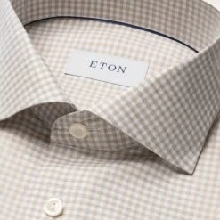 Beige Check Signature Oxford Contemporary Fit Shirt - ETON 7 Beige Check Signature Oxford Contemporary Fit Shirt - ETON -ETON Store 19195 fc5930b284 original 6b877df5 fe4b 4134 af25 4594395b445d