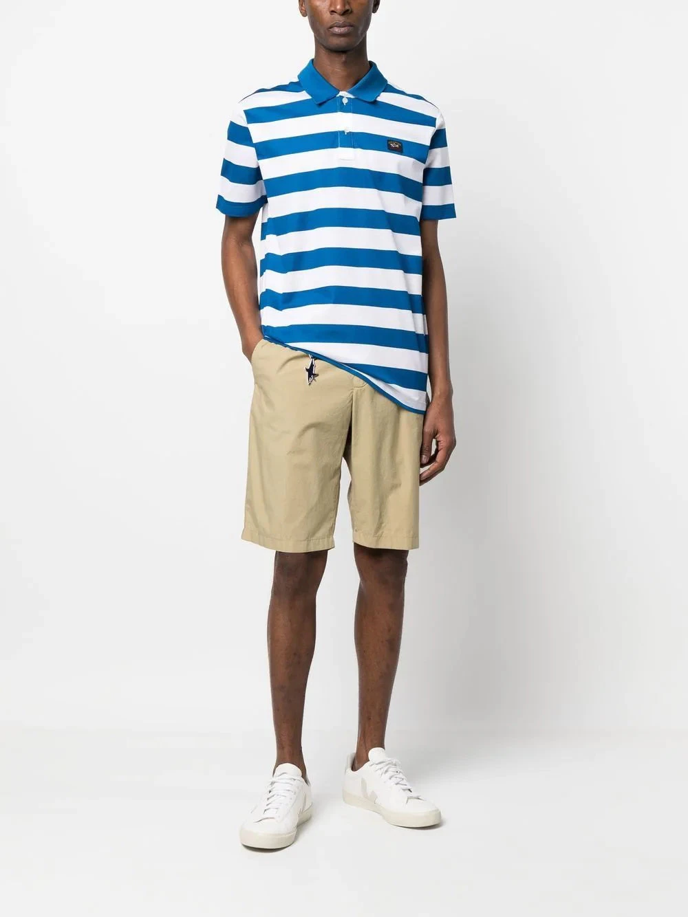 Paul&Shark Beige Ultralight Cotton Poplin Stretch Shorts - Paul & Shark 6 Paul&Shark Beige Ultralight Cotton Poplin Stretch Shorts - Paul & Shark - Image 4