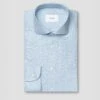 Light Blue Check Signature Oxford Contemporary Fit Shirt - ETON