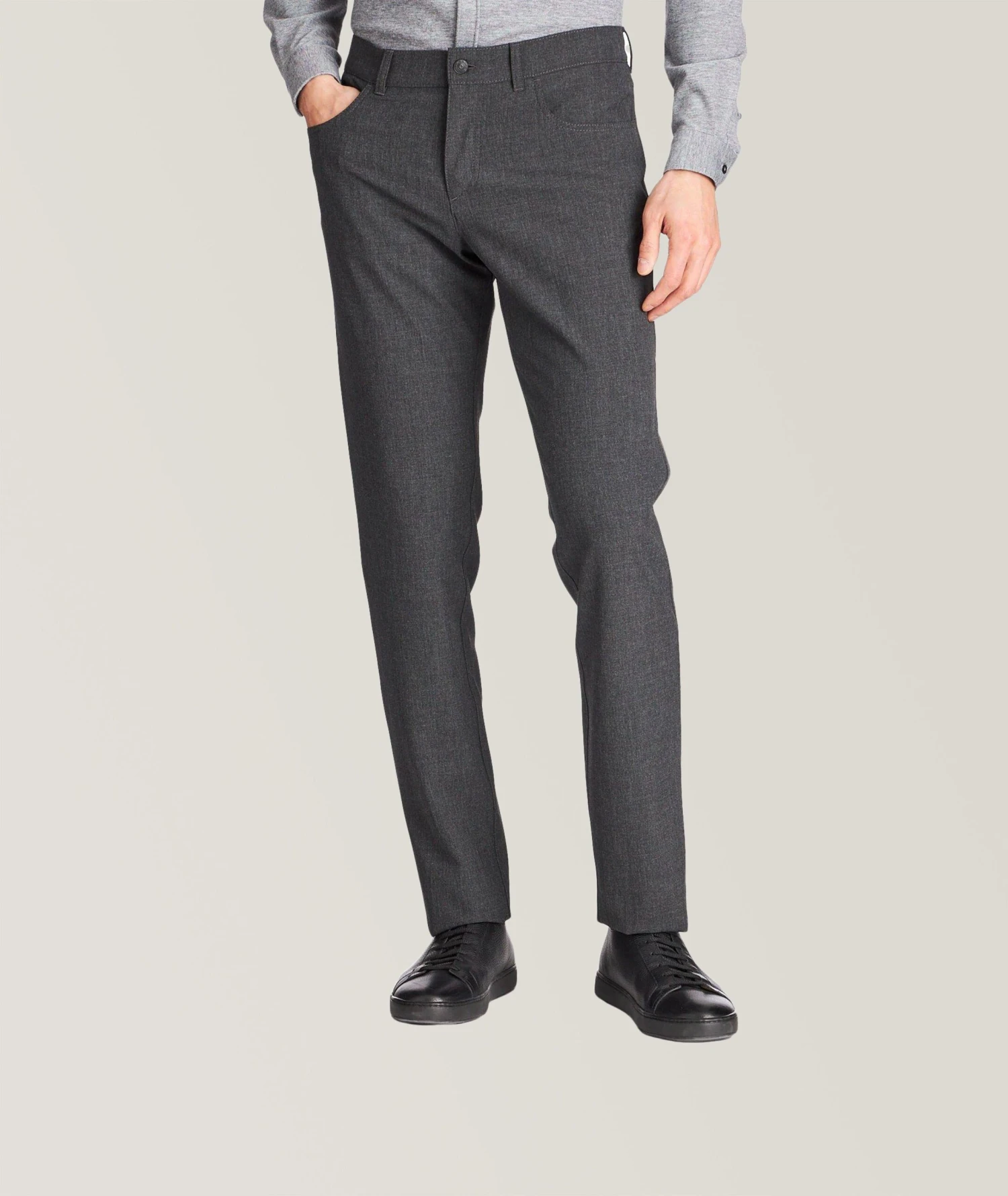 PIPE Ceramica Bankers Grey Five Pocket Dress Pants - Alberto 3 PIPE Ceramica Bankers Grey Five Pocket Dress Pants - Alberto