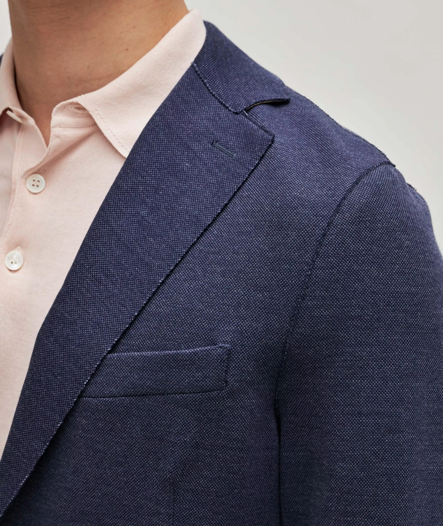 Navy Blue Cotton Stretch Contemporary Sport Jacket - ELEVENTY 7 Navy Blue Cotton Stretch Contemporary Sport Jacket - ELEVENTY - Image 5