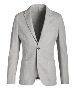 Ice Gray Linen-Cotton Jersey Unconstructed Sport Jacket - L.B.M 1911 17 Ice Gray Linen-Cotton Jersey Unconstructed Sport Jacket - L.B.M 1911 -ETON Store 20106509072