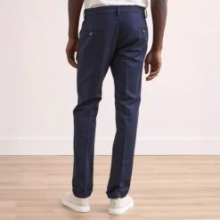 Navy Blue Chino Gaberdine Stretch - Mason's 12 Navy Blue Chino Gaberdine Stretch - Mason's -ETON Store 20109549047 53