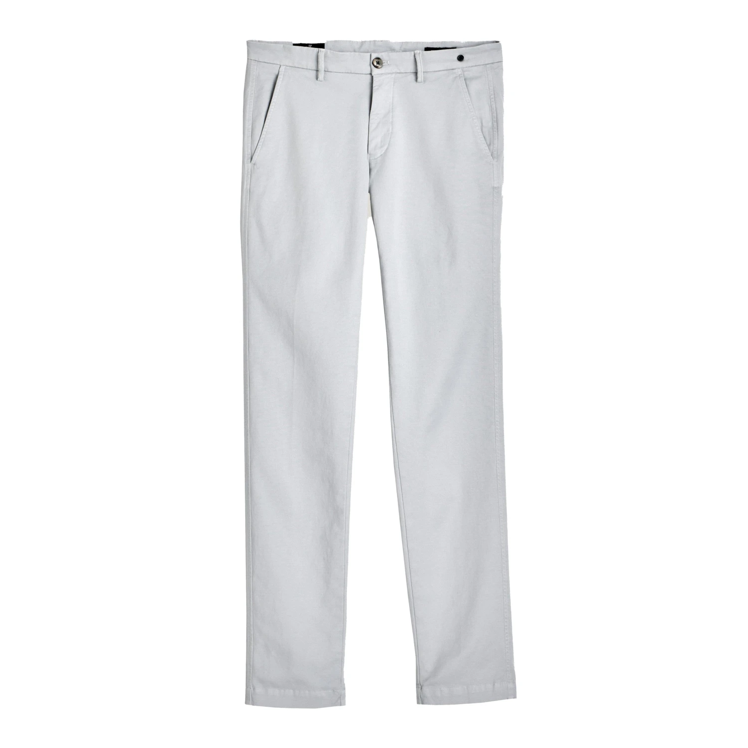 Light Gray Chino Gaberdine Stretch Slim Fit Pants - Mason's 13 Light Gray Chino Gaberdine Stretch Slim Fit Pants - Mason's - Image 11