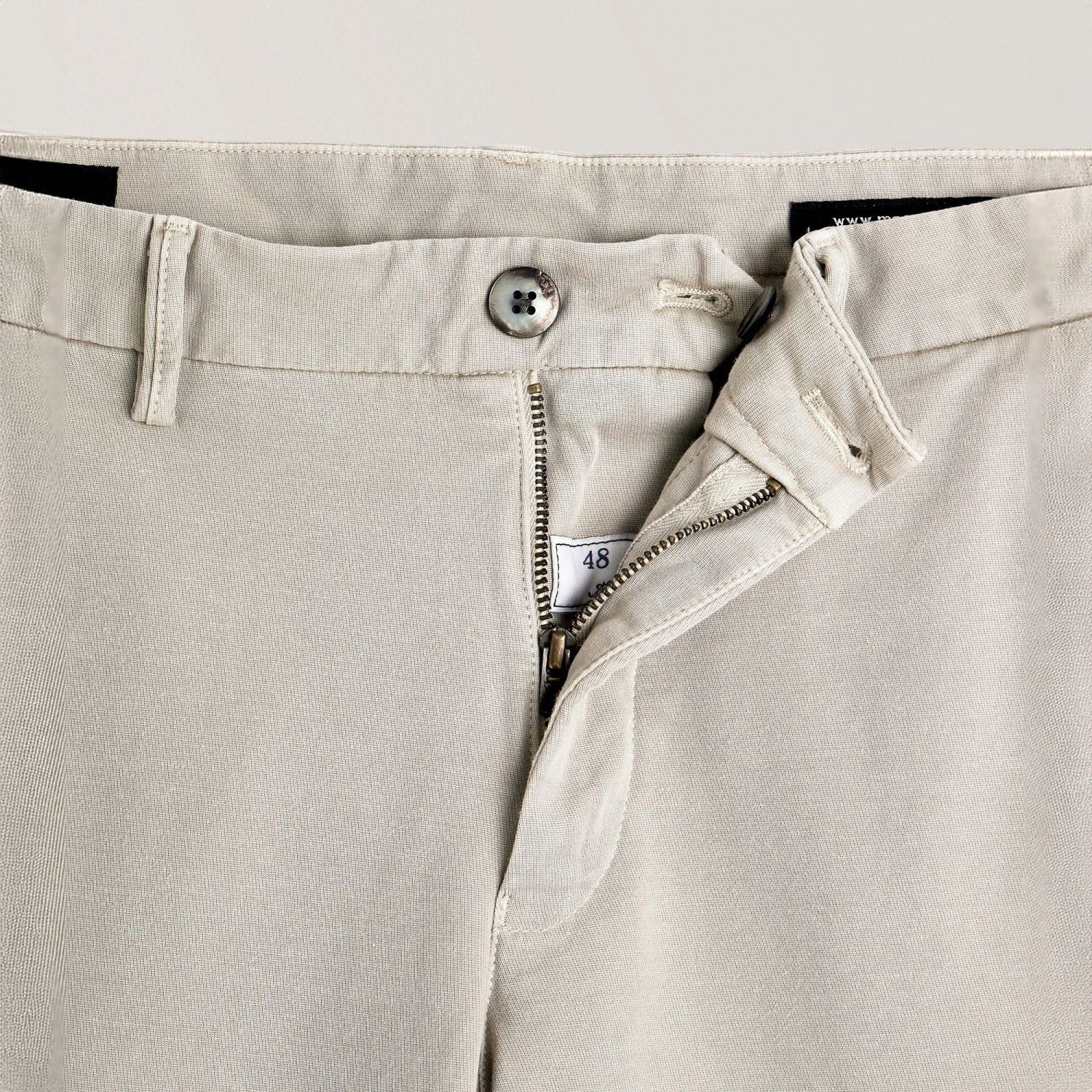 Bone Chino Gaberdine Stretch Slim Fit Pants - Mason's 6 Bone Chino Gaberdine Stretch Slim Fit Pants - Mason's - Image 4