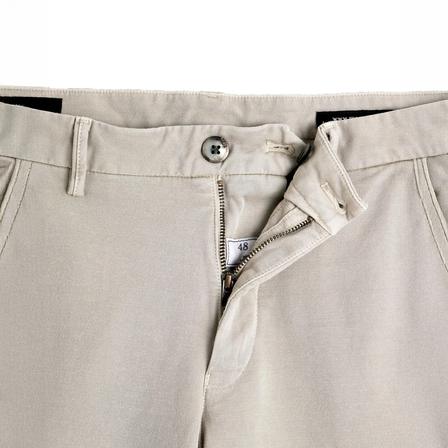 Light Beige Chino Gaberdine Stretch - Mason's 8 Light Beige Chino Gaberdine Stretch - Mason's - Image 6