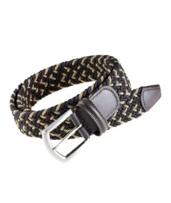 Brown & Beige Mélange Woven Belt - Anderson's 7 Brown & Beige Mélange Woven Belt - Anderson's -ETON Store 20122791047