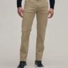 Biscotti Super Stretch Tencel-Cotton Pipe Jeans - Alberto