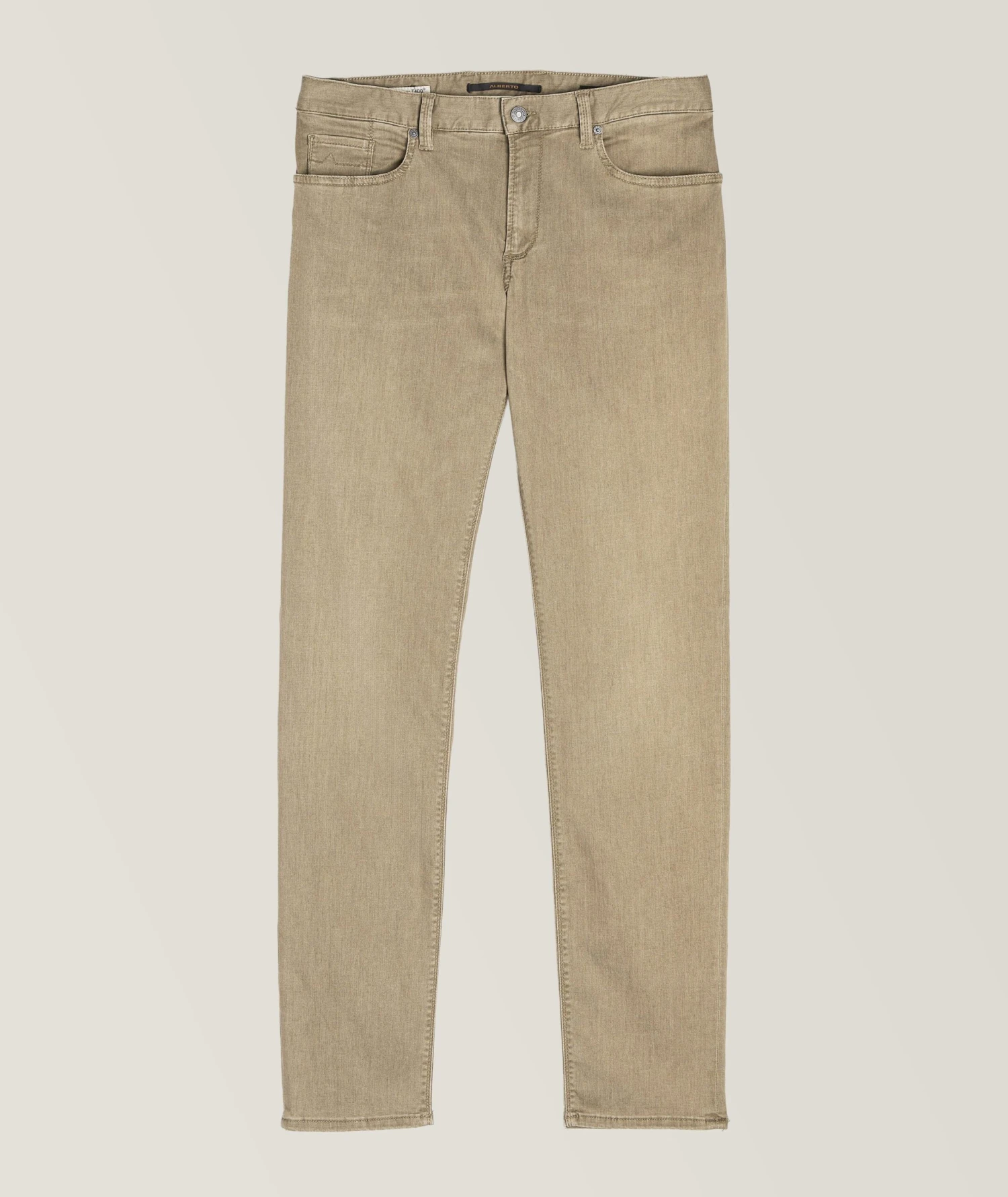 Biscotti Super Stretch Tencel-Cotton Pipe Jeans - Alberto 6 Biscotti Super Stretch Tencel-Cotton Pipe Jeans - Alberto - Image 4