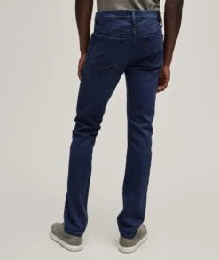 Lennox - Damon Dark-Wash Blue Slim Fit Jeans - PAIGE -ETON Store 20125686046 3