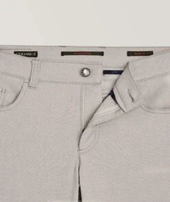 Two-Tone Beige Ceramica Pipe Five Pocket Pants - ALBERTO 7 Two-Tone Beige Ceramica Pipe Five Pocket Pants - ALBERTO -ETON Store 20135605061 1