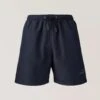 Paul&Shark Navy Blue Swim Shorts With Reflective Logo - Paul & Shark 2 Paul&Shark Navy Blue Swim Shorts With Reflective Logo - Paul & Shark -ETON Store 20151755047