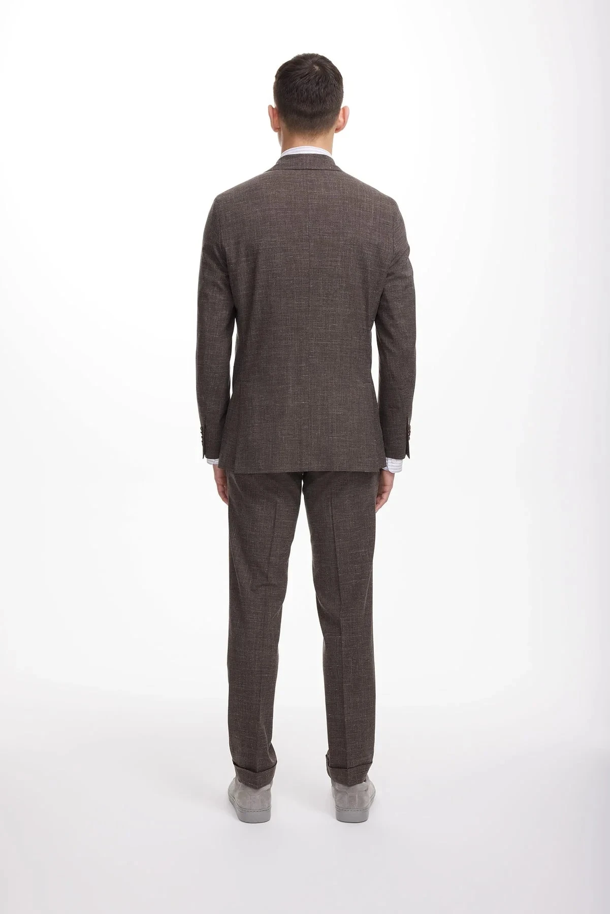 Brown Hampton Contemporary Fit Knit Suit - Jack Victor 4 Brown Hampton Contemporary Fit Knit Suit - Jack Victor - Image 2