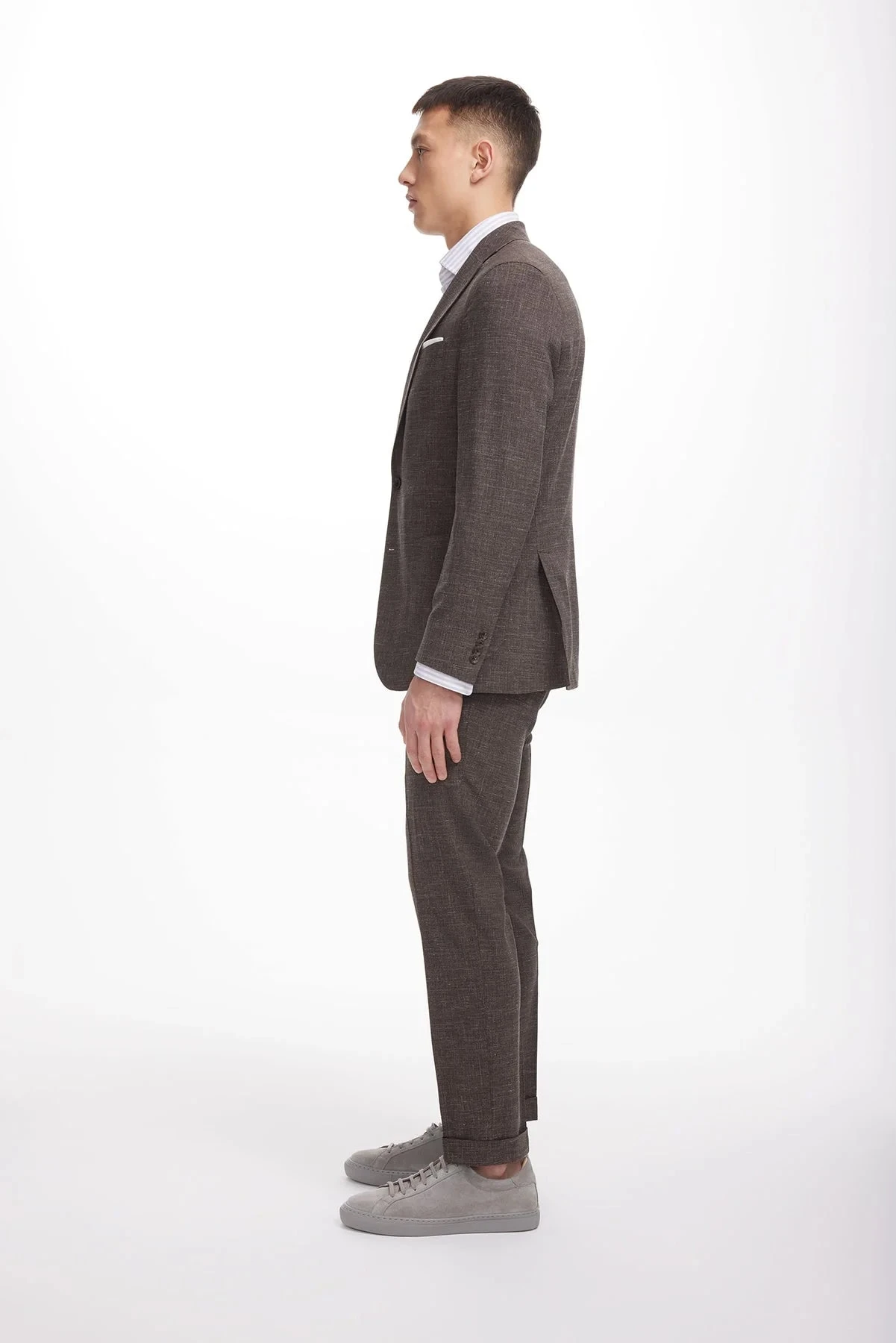 Brown Hampton Contemporary Fit Knit Suit - Jack Victor 6 Brown Hampton Contemporary Fit Knit Suit - Jack Victor - Image 4