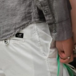 White Stretch Cotton Bermuda Shorts - Mason's 14 White Stretch Cotton Bermuda Shorts - Mason's -ETON Store 2024 02 05 Constantin 1117