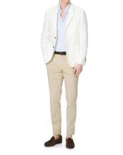 White Cotton L.B.M 1911 Sport Coat -ETON Store 22429211r 2