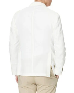 White Cotton L.B.M 1911 Sport Coat -ETON Store 22429211r 4