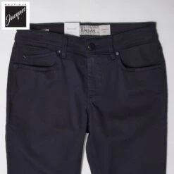 Midnight Blue Cotton-Lyocell Slim Fit Five Pocket Pants - Re-Hash 10 Midnight Blue Cotton-Lyocell Slim Fit Five Pocket Pants - Re-Hash -ETON Store 227742041