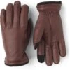 John Brown Leather Touchscreen Leather Gloves - Hestra