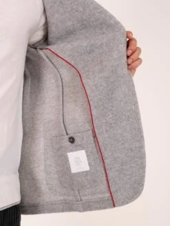 Gray Mélange Herringbone Wool-Cashmere Contemporary Sport Jacket - ELEVENTY 13 Gray Mélange Herringbone Wool-Cashmere Contemporary Sport Jacket - ELEVENTY -ETON Store 242 eleventy milano j70giai01tes0j132134p 1296x 1707f789 72fb 45bb 96e6 16255463b215