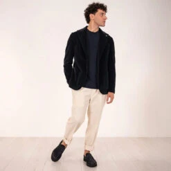 Navy Blue Cotton-Lyocell Velvet Contemporary Sport Jacket - L.B.M. 1911 23 Navy Blue Cotton-Lyocell Velvet Contemporary Sport Jacket - L.B.M. 1911 -ETON Store 242 lbm 1911 28074550962p 900x d00dd595 10aa 4322 9d66 1d7d2b1391ef