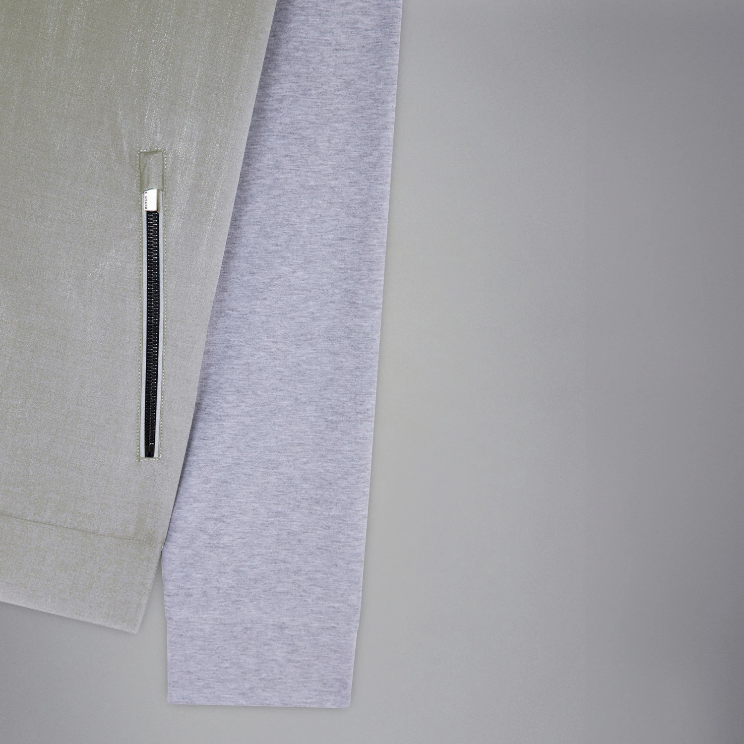 Paul&Shark Grey Loro Piana Storm System Wool And Silk Hooded Jacket - PAUL & SHARK 5 Paul&Shark Grey Loro Piana Storm System Wool And Silk Hooded Jacket - PAUL & SHARK - Image 3