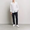 White Linen Fitted Body Casual Shirt - Stenströms 1 White Linen Fitted Body Casual Shirt - Stenströms -ETON Store 24504811r 2