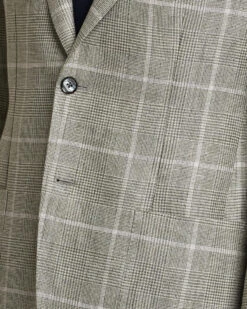 Green Linen Unconstructed Jacket - LBM 1911 20 Green Linen Unconstructed Jacket - LBM 1911 -ETON Store 24541811r 5