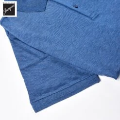 Paul&Shark Blue Silk Blend Polo - Paul & Shark 16 Paul&Shark Blue Silk Blend Polo - Paul & Shark -ETON Store 25411208 633 4