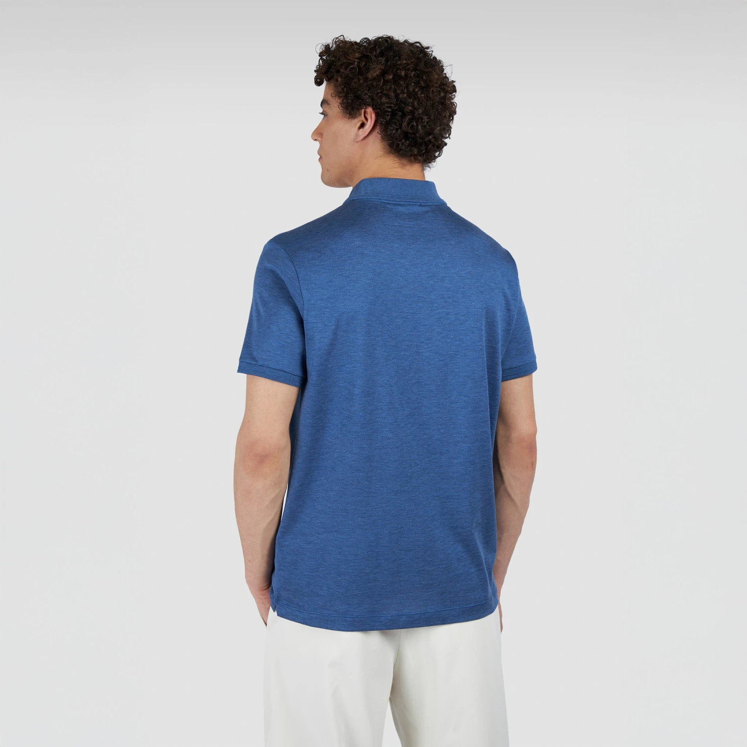 Paul&Shark Blue Silk Blend Polo - Paul & Shark 8 Paul&Shark Blue Silk Blend Polo - Paul & Shark - Image 6