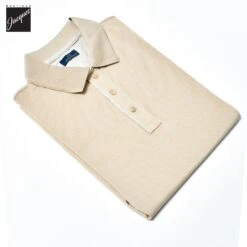 Paul&Shark Beige Shark Tag Piqué Cotton Polo With Linen Trims - Paul & Shark 15 Paul&Shark Beige Shark Tag Piqué Cotton Polo With Linen Trims - Paul & Shark -ETON Store 25411224 348 2 5c8fe7a3 089e 4697 9014 a4ec634c67c5