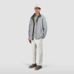 Paul&Shark Gray & Green Typhoon® Platinum Reversible Field Jacket - Paul & Shark 21 Paul&Shark Gray & Green Typhoon® Platinum Reversible Field Jacket - Paul & Shark -ETON Store 25412610 326 lf