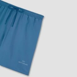 Paul&Shark Airforce Blue Swim Shorts With Reflective Logo - Paul & Shark 9 Paul&Shark Airforce Blue Swim Shorts With Reflective Logo - Paul & Shark -ETON Store 25415000 053 d