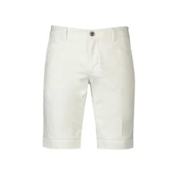 White Stretch Cotton Bermuda Shorts - Mason's 11 White Stretch Cotton Bermuda Shorts - Mason's -ETON Store 254932 250221 125648