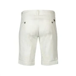 White Stretch Cotton Bermuda Shorts - Mason's 17 White Stretch Cotton Bermuda Shorts - Mason's -ETON Store 254932 250221 125855