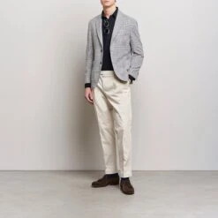 Blue Prince Of Wales Cotton Contemporary Fit Sport Jacket - L.B.M 1911 19 Blue Prince Of Wales Cotton Contemporary Fit Sport Jacket - L.B.M 1911 -ETON Store 26304511r 2