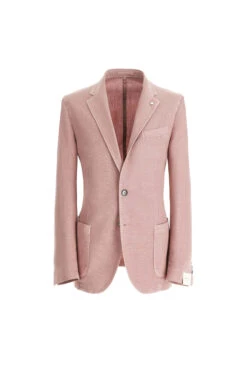 Dusty Pink Cotton Stretch Unconstructed Jacket - LBM 1911 7 Dusty Pink Cotton Stretch Unconstructed Jacket - LBM 1911 -ETON Store 2837 S 35035 6 90 giacca jack tinto capo rosa