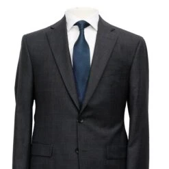 Gray And Blue Neat Check Esprit Modern Fit Suit - Jack Victor 9 Gray And Blue Neat Check Esprit Modern Fit Suit - Jack Victor -ETON Store 3202406 1