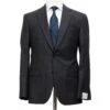 Gray And Blue Neat Check Esprit Modern Fit Suit - Jack Victor