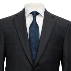 Gray And Blue Neat Check Esprit Modern Fit Suit - Jack Victor 10 Gray And Blue Neat Check Esprit Modern Fit Suit - Jack Victor -ETON Store 3202406 2