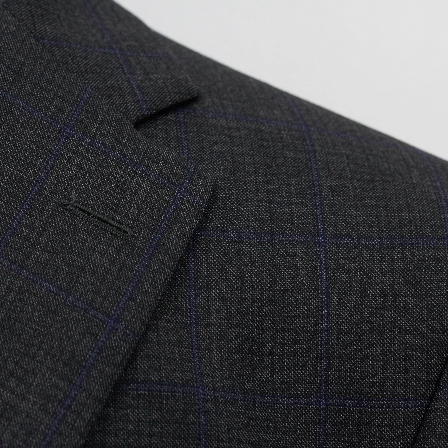 Gray And Blue Neat Check Esprit Modern Fit Suit - Jack Victor 7 Gray And Blue Neat Check Esprit Modern Fit Suit - Jack Victor - Image 5