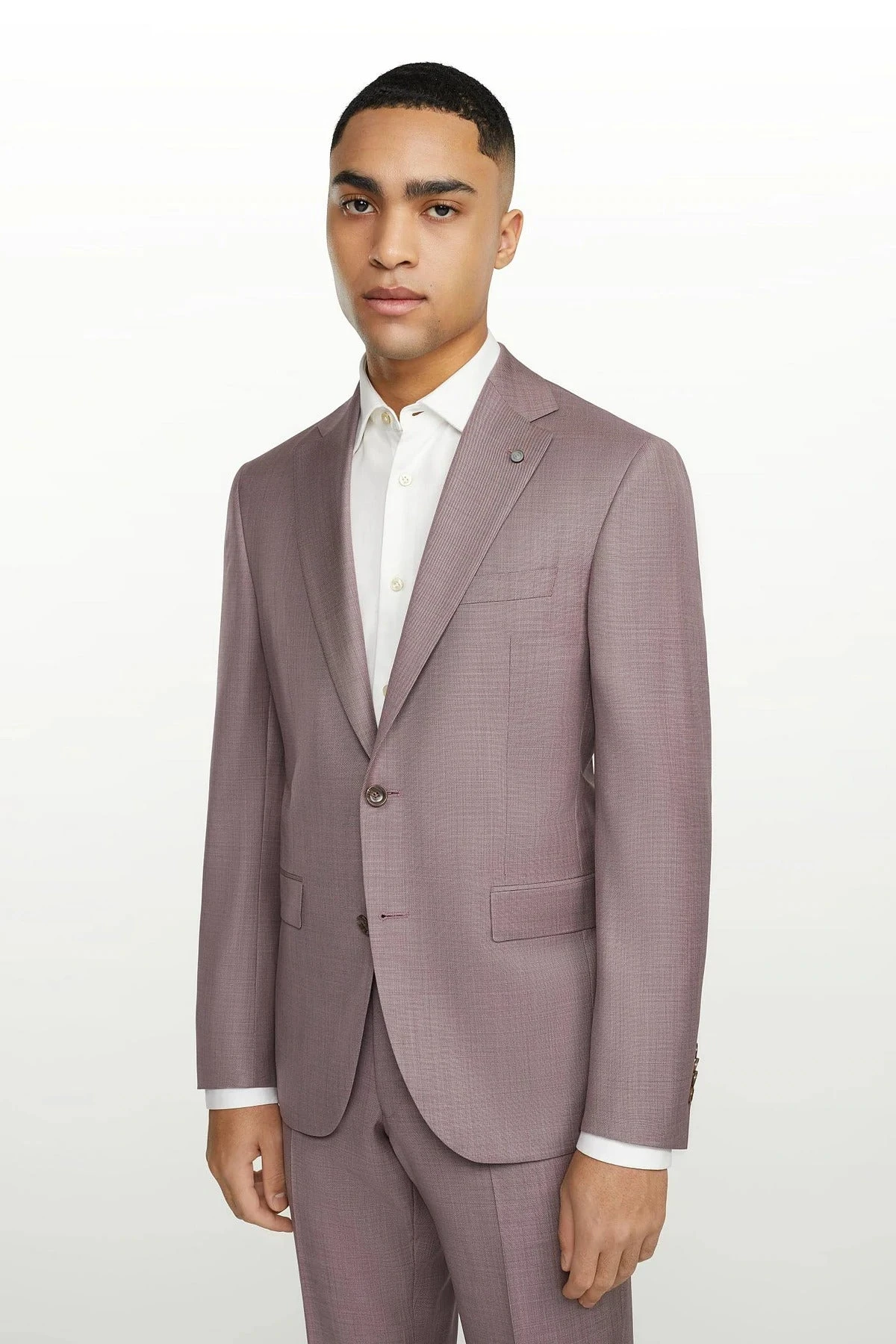 Pale Berry Urban Slim Sartorial Fit Wool Suit - Jack Victor 3 Pale Berry Urban Slim Sartorial Fit Wool Suit - Jack Victor