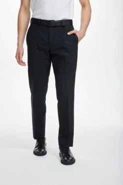 Black Dean Contemporary Fit Wool Stretch Suit - Jack Victor -ETON Store 3221452 7284 shopify