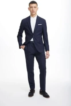 Navy Blue Dean Contemporary Fit Wool Stretch Suit - Jack Victor 10 Navy Blue Dean Contemporary Fit Wool Stretch Suit - Jack Victor -ETON Store 3221453 7310 shopify 99d1c0a6 621d 4161 91f6 a0df28920aa7