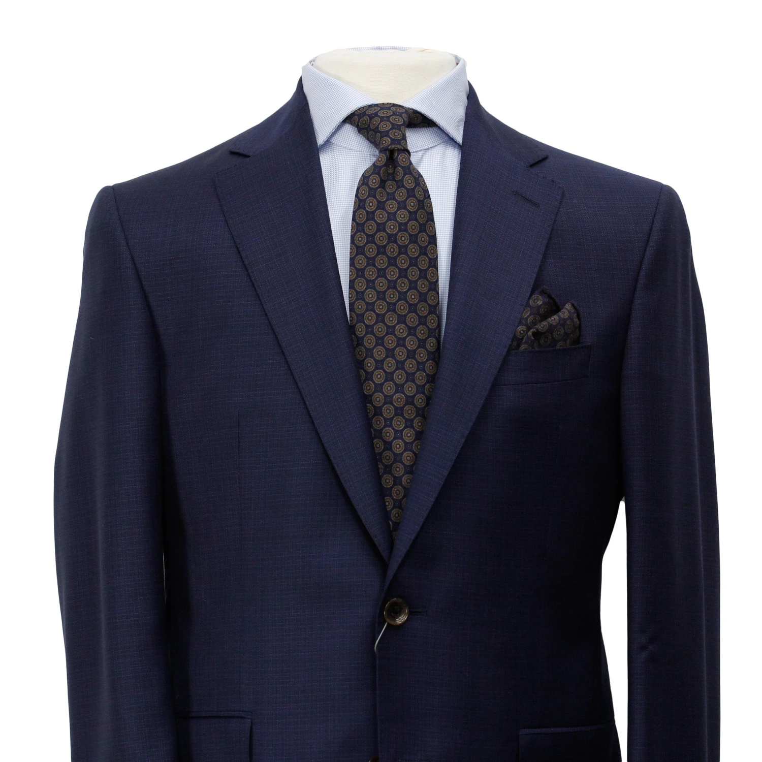 Dark Blue Wool Esprit Modern Fit Suit - Jack Victor 4 Dark Blue Wool Esprit Modern Fit Suit - Jack Victor - Image 2