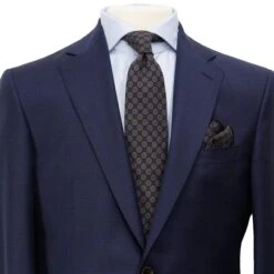 Dark Blue Wool Esprit Modern Fit Suit - Jack Victor 9 Dark Blue Wool Esprit Modern Fit Suit - Jack Victor -ETON Store 3222101 2