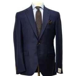 Dark Blue Wool Esprit Modern Fit Suit - Jack Victor